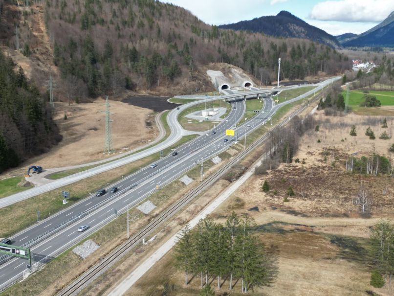 Tunnelportal Oberau-Süd